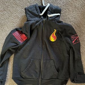 Woman’s Large Grunt Style Zip Sweatshirt